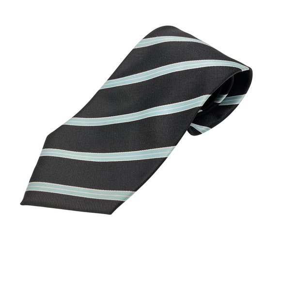 Ermenegildo Zegna Men's 100% Silk Striped Neck Tie Italy 59" - Picture 4 of 7